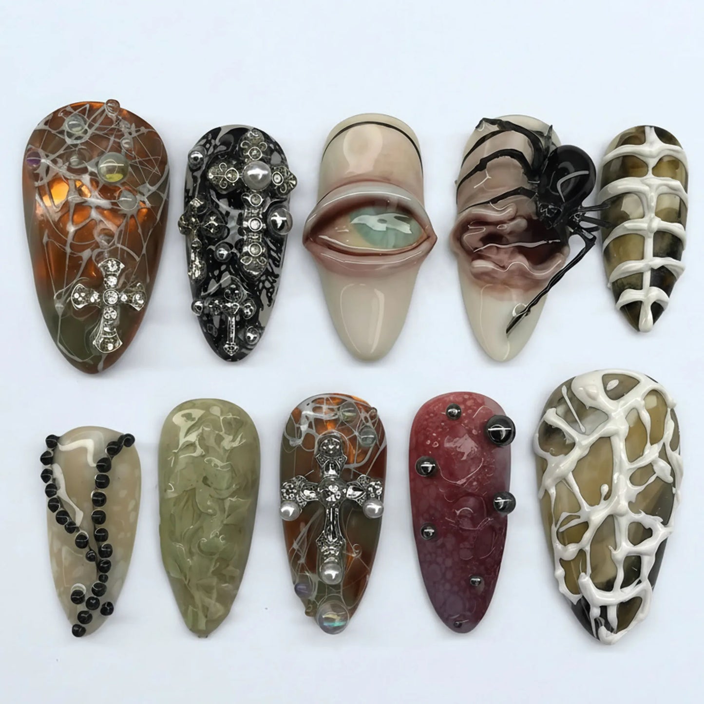 3D Gothic Nails