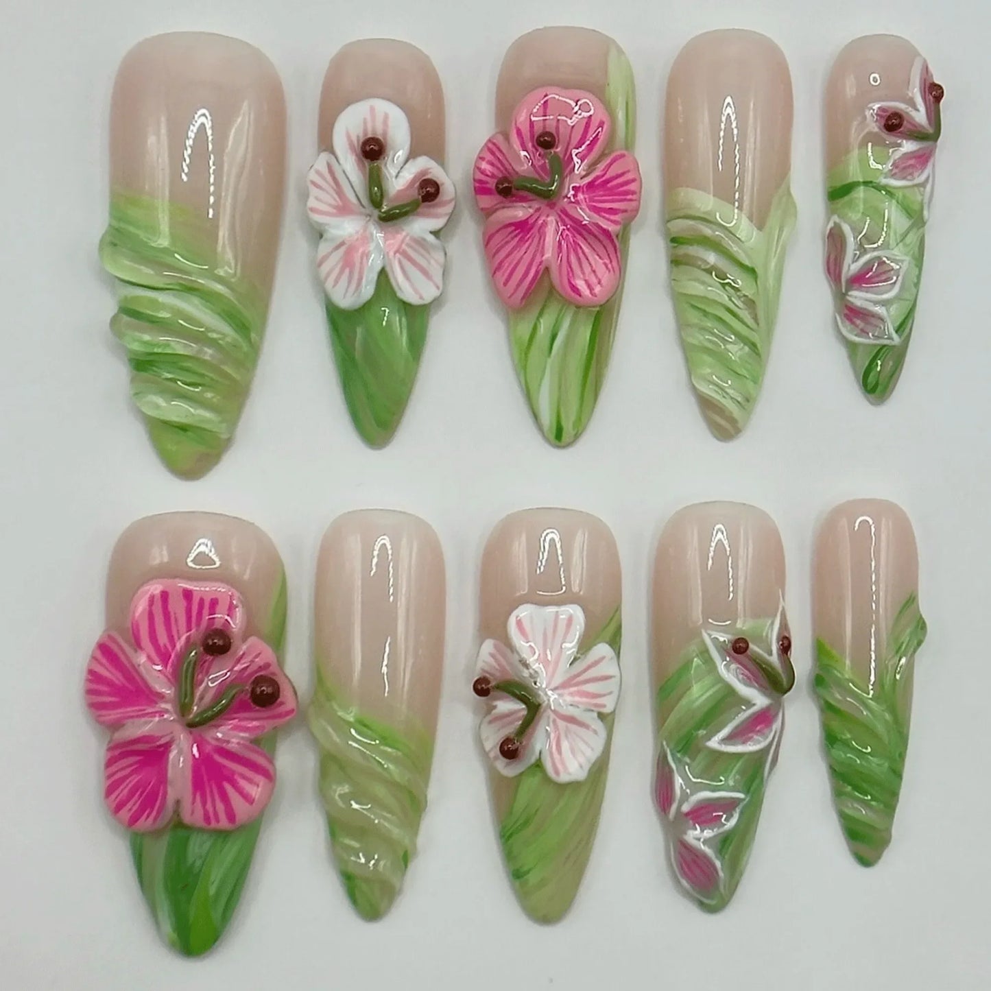 Tropical Blossom Oasis