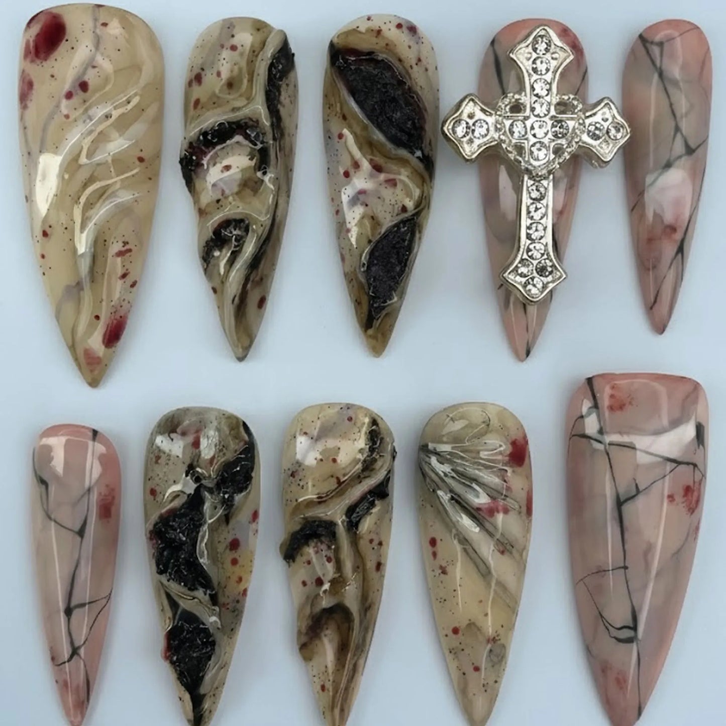 Vampire Blood Nails